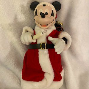 Mickey Mouse 11" Christmas Tree Topper, Kurt S. Adler, INC. - EUC (90's)